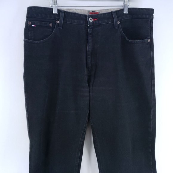 Tommy Hilfiger Red Label Freedom Fit Jeans Mens Size 36/30 High Rise Classic - Picture 2 of 8